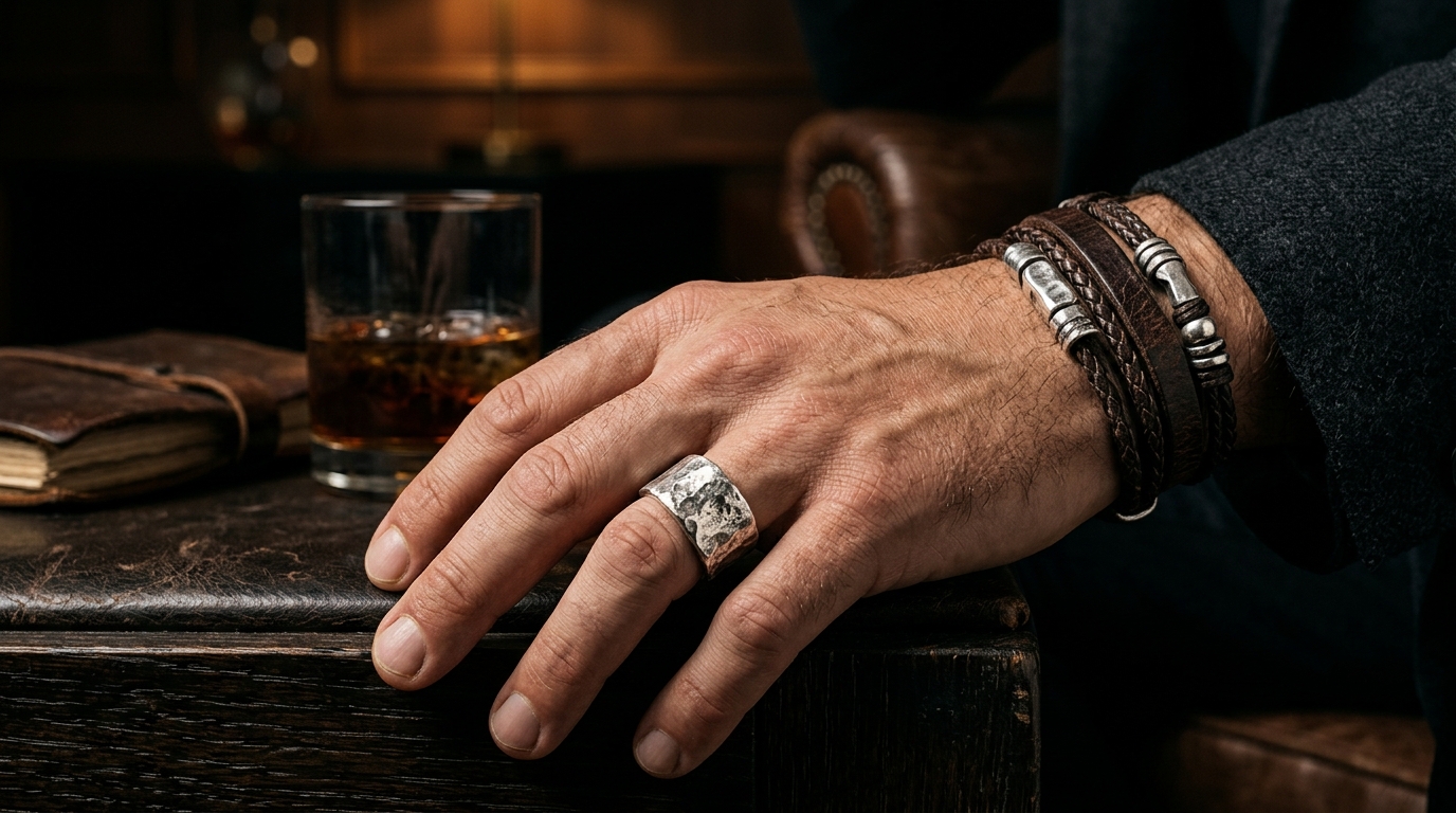 Мужская коллекция UNOde50: обзор кожаных браслетов и брутальных колец