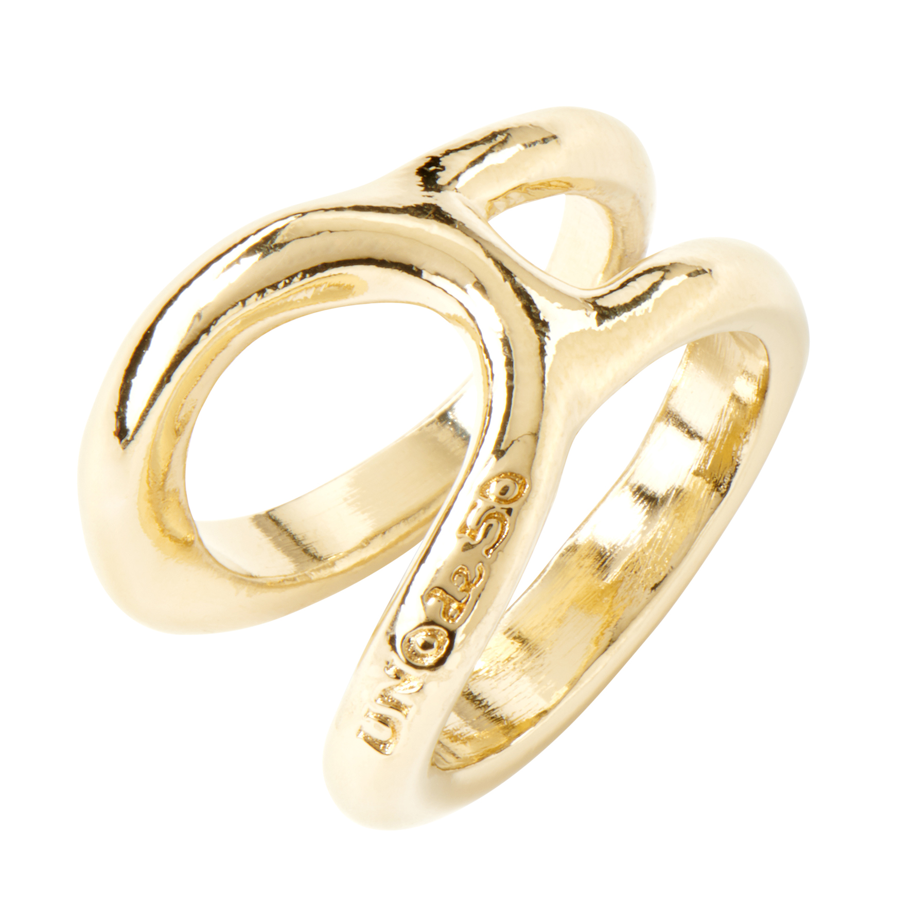 Кольцо Shortcut с золотом