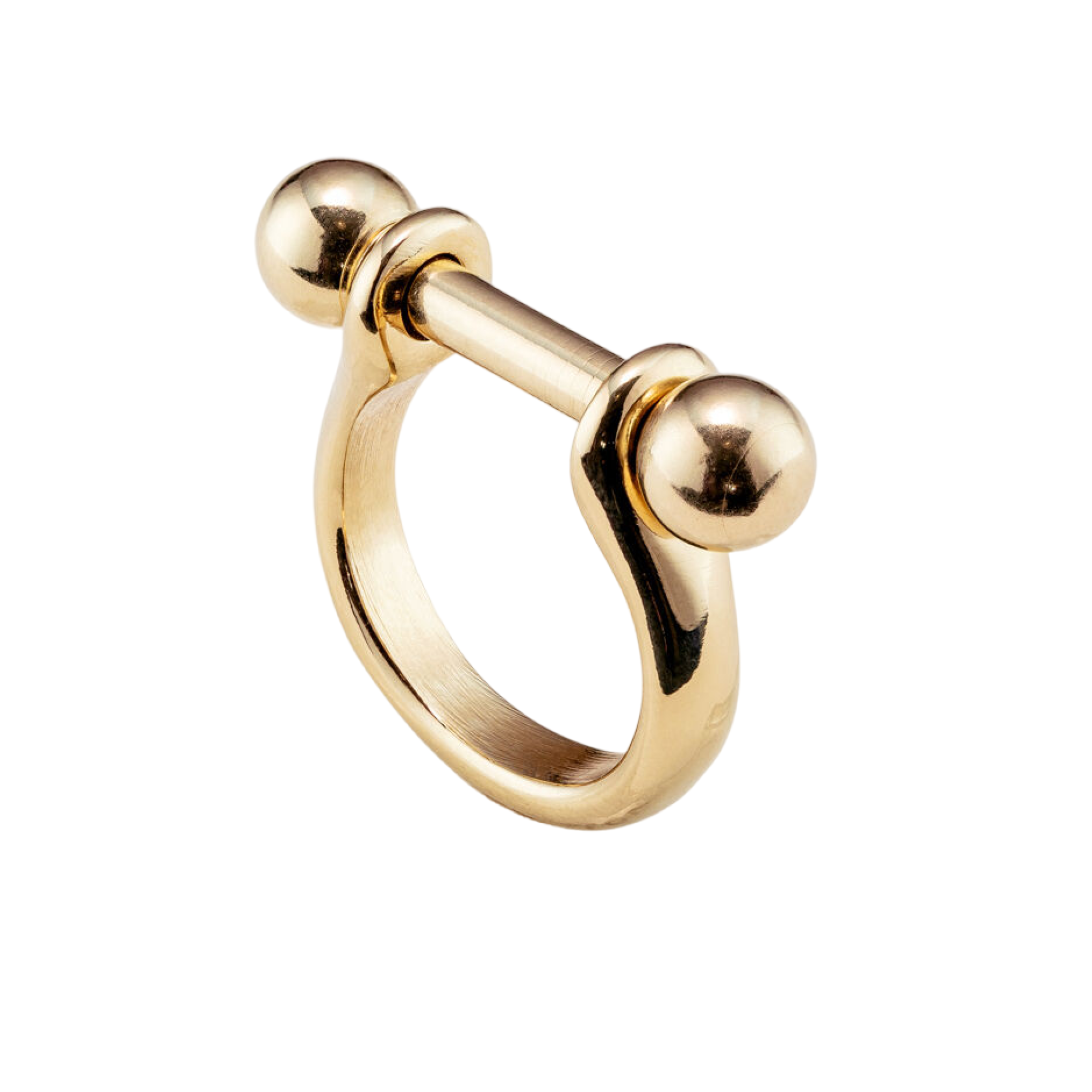 Кольцо Pick 1 с золотом