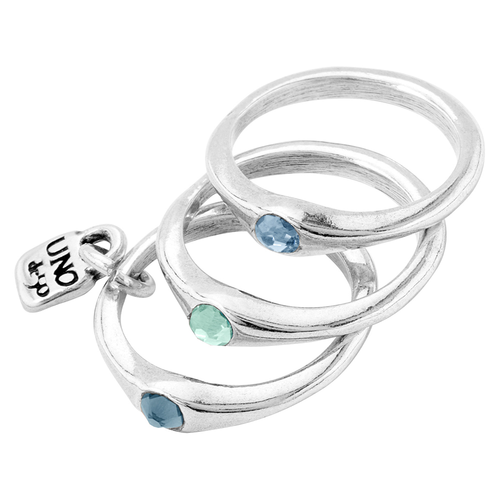 Кольцо Happy blue с серебром