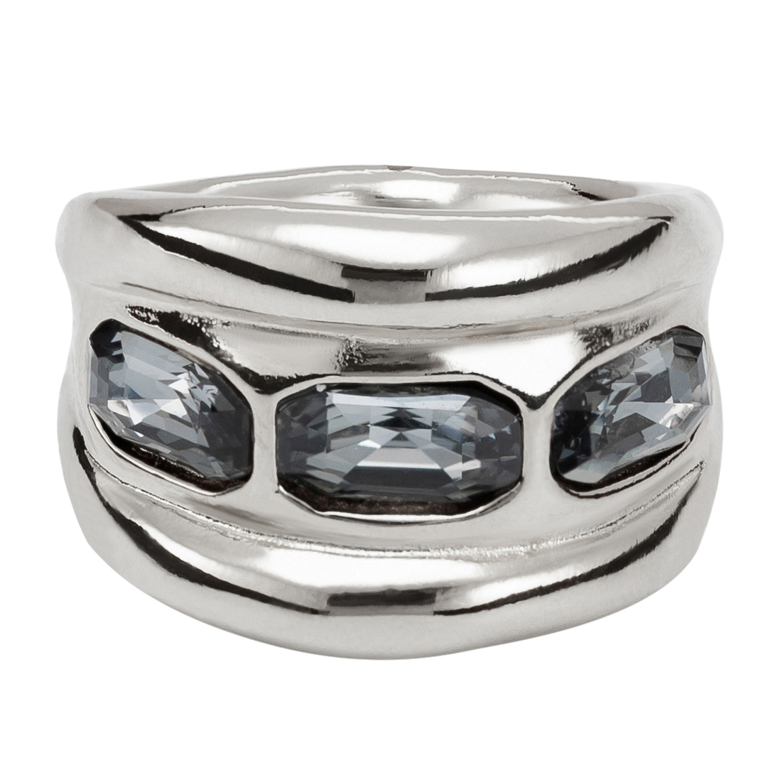 Кольцо Bluemoon с серебром