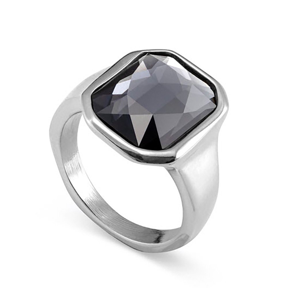 Кольцо Lock с серебром