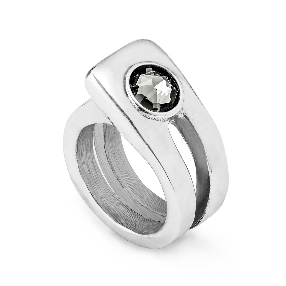 Кольцо On my own с серебром