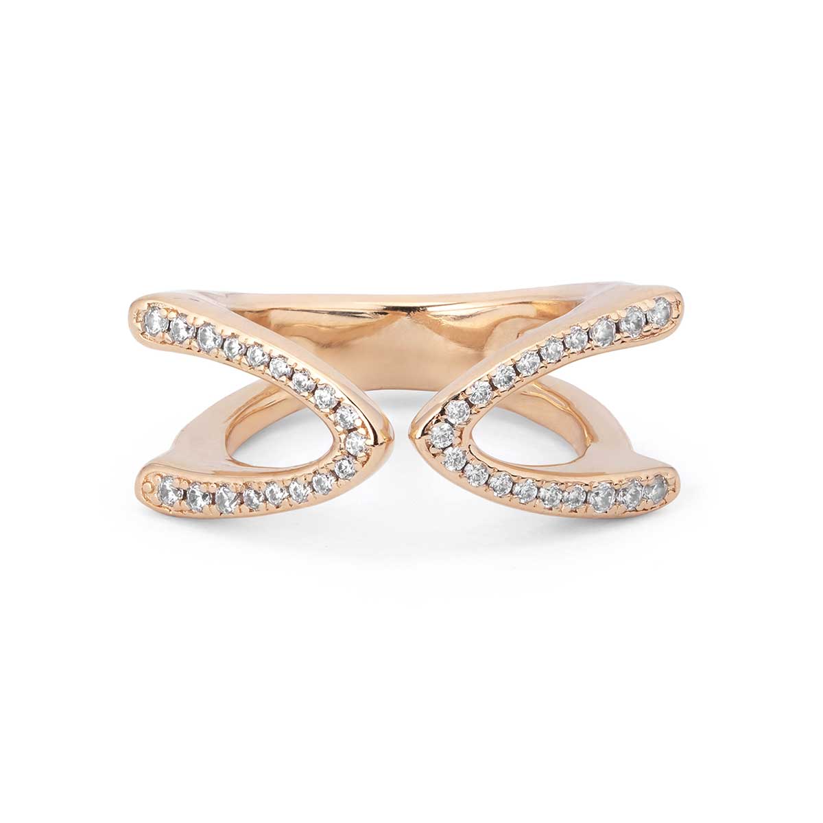 Кольцо Stand out Topaz с золотом