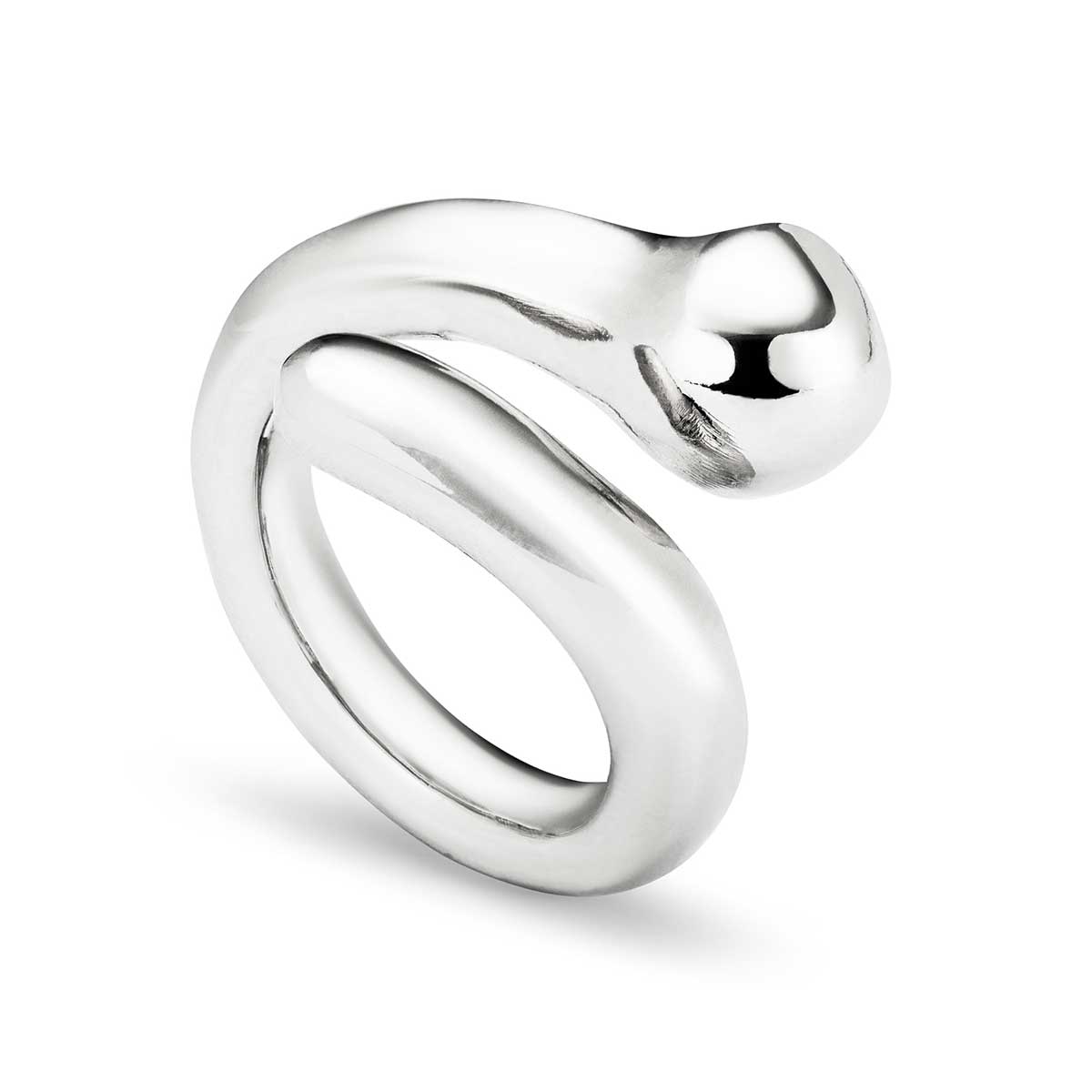 Кольцо Comeback с серебром