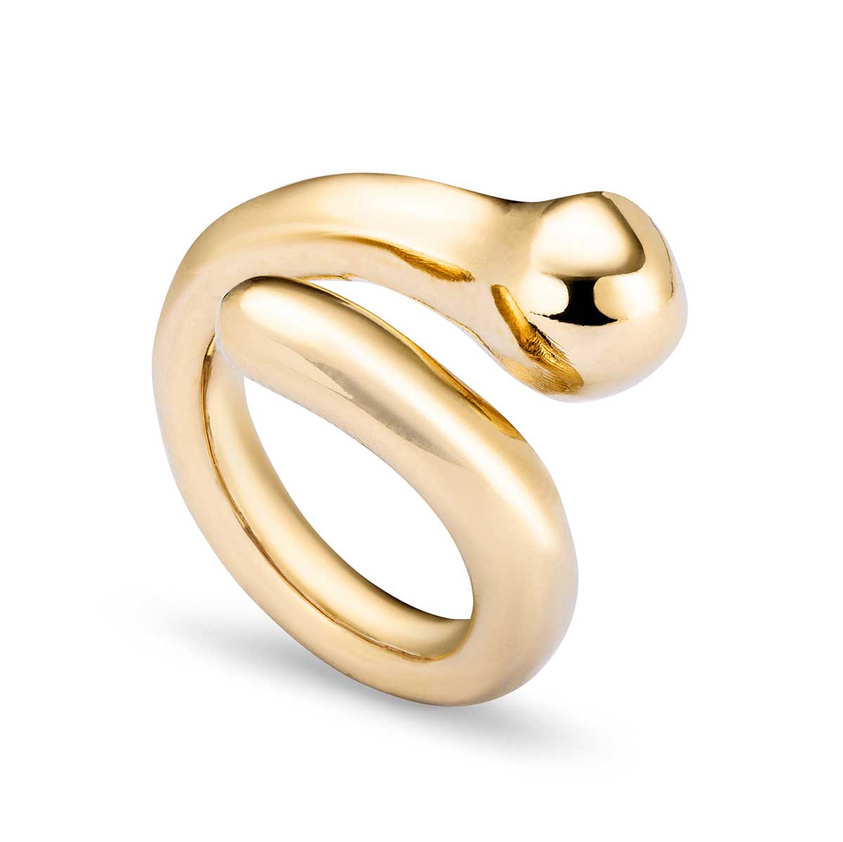 Кольцо Comeback с золотом