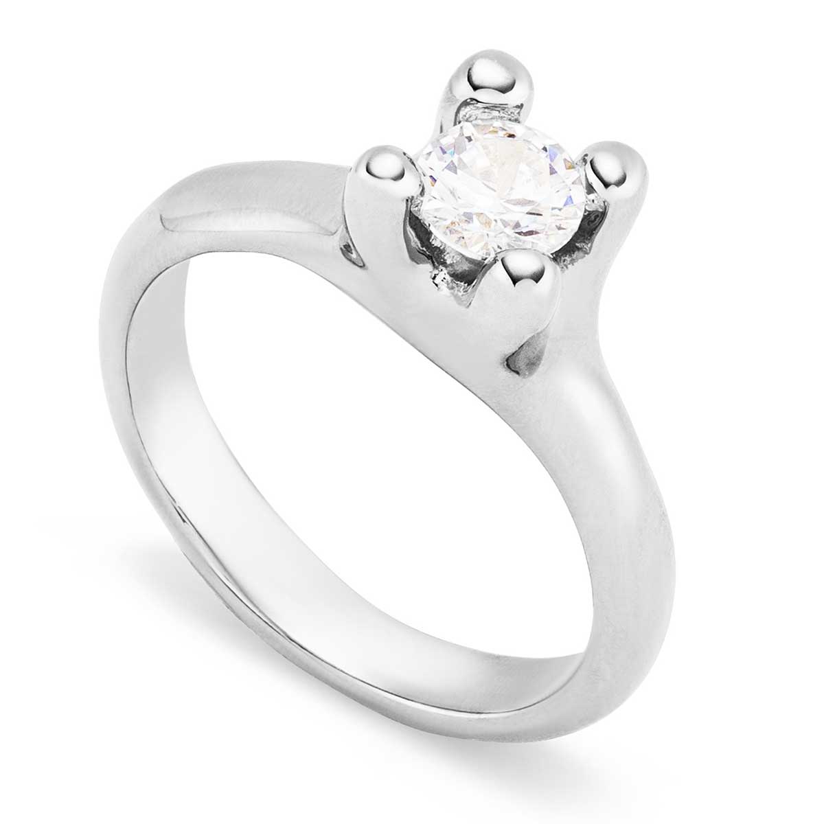 Кольцо Cosmos с серебром