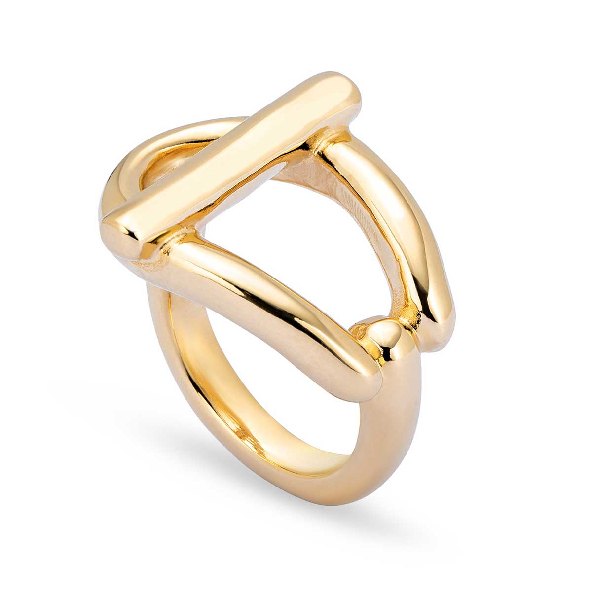 Кольцо Teen с золотом
