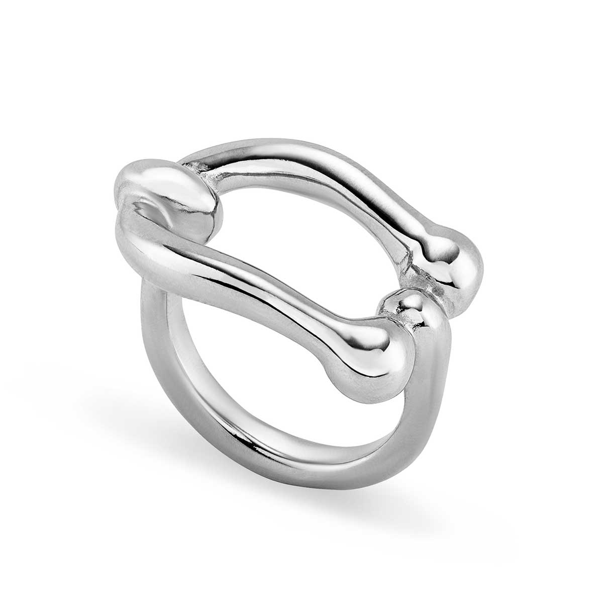 Кольцо Serotonin с серебром