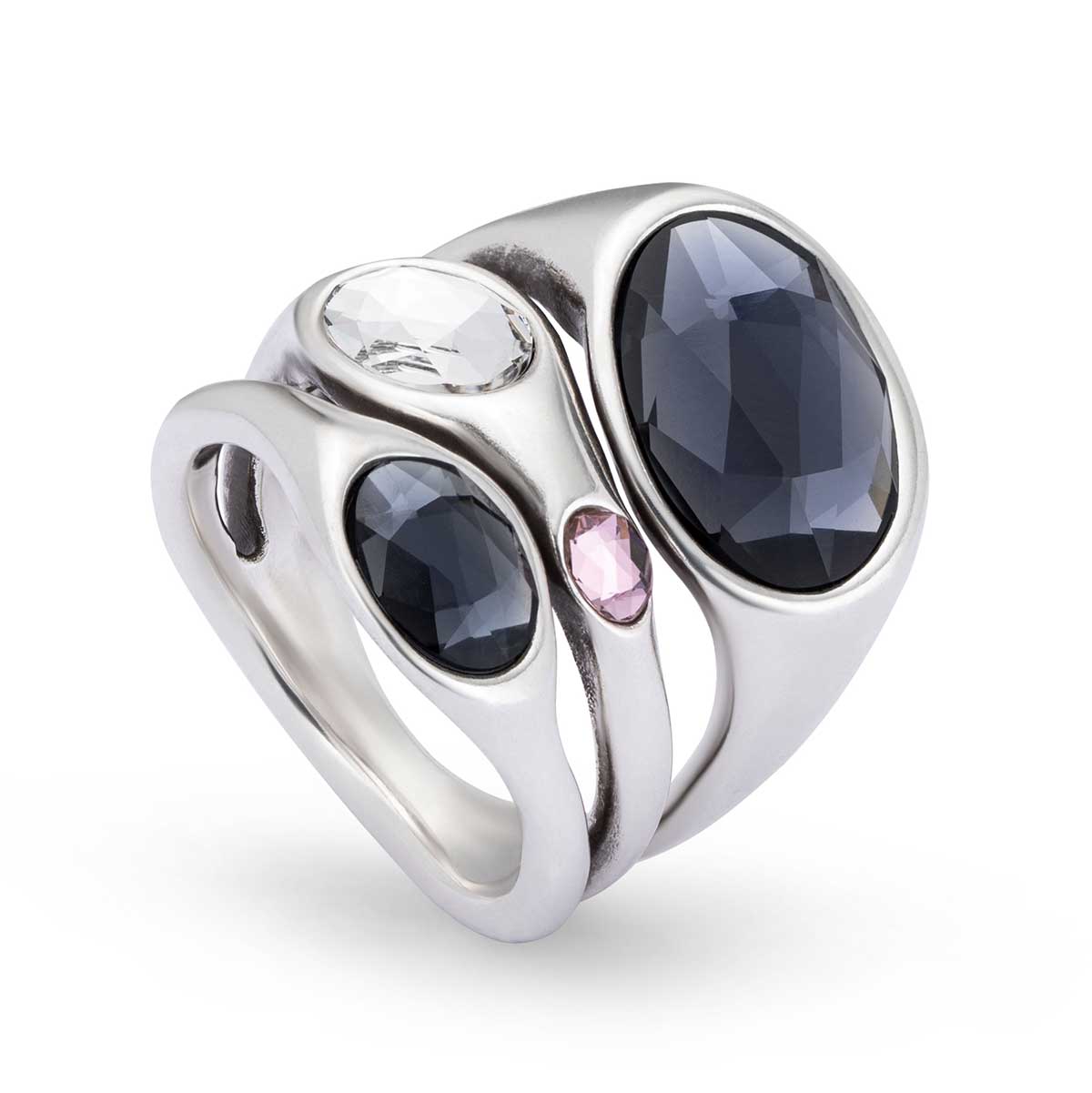 Кольцо Sunshine с серебром