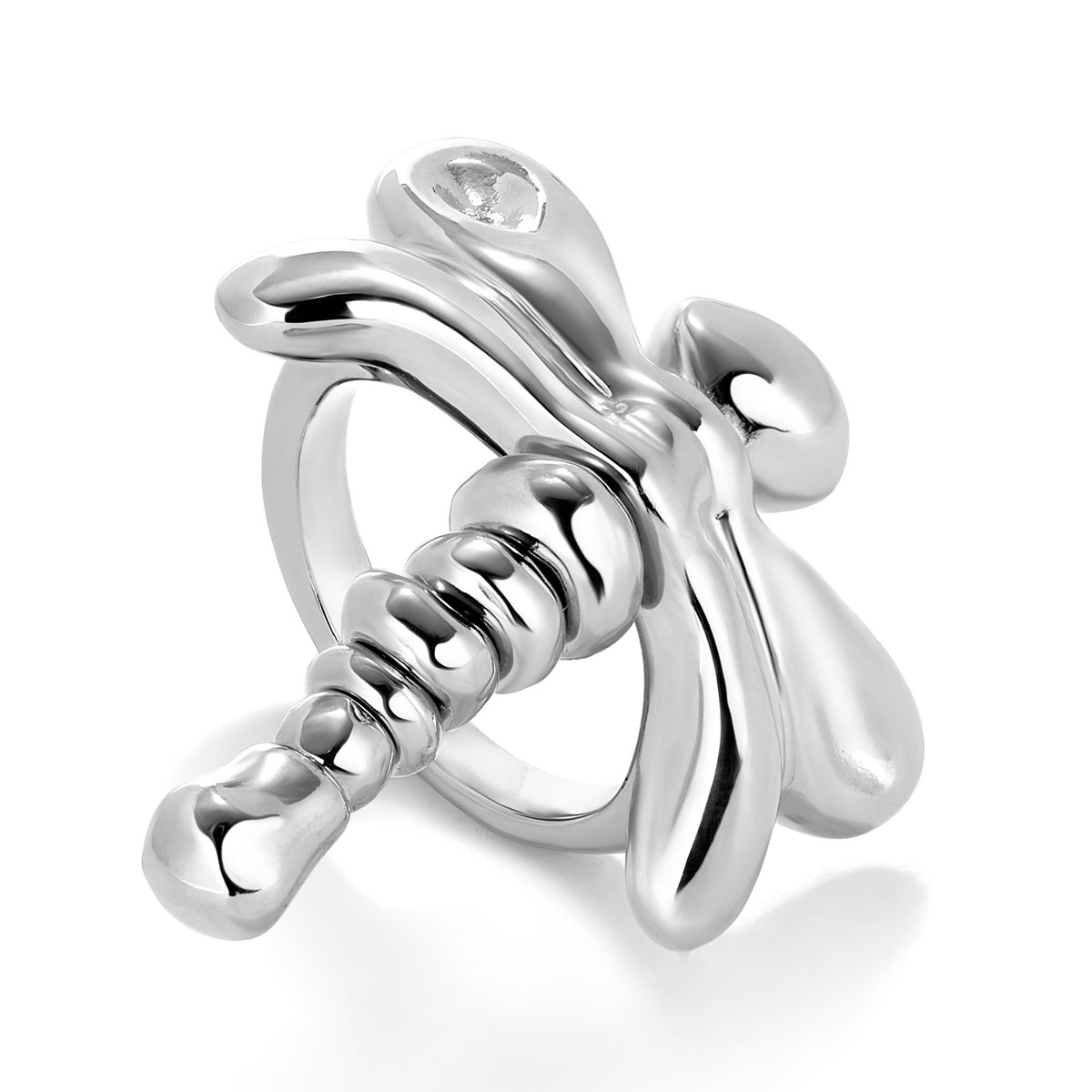 Кольцо Ser Rebelde, с серебром