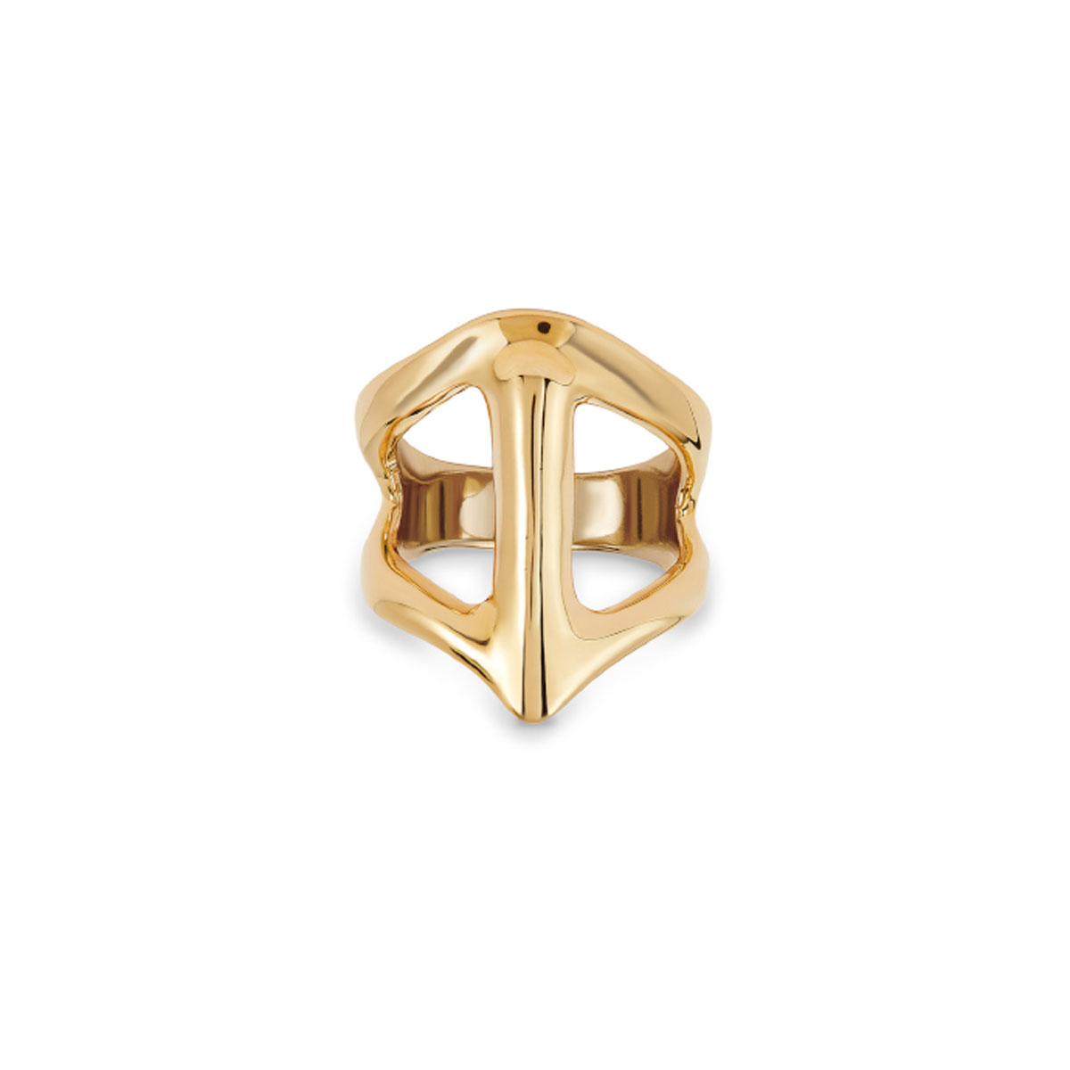 Кольцо со скатом Ser Majestuosa, с золотом