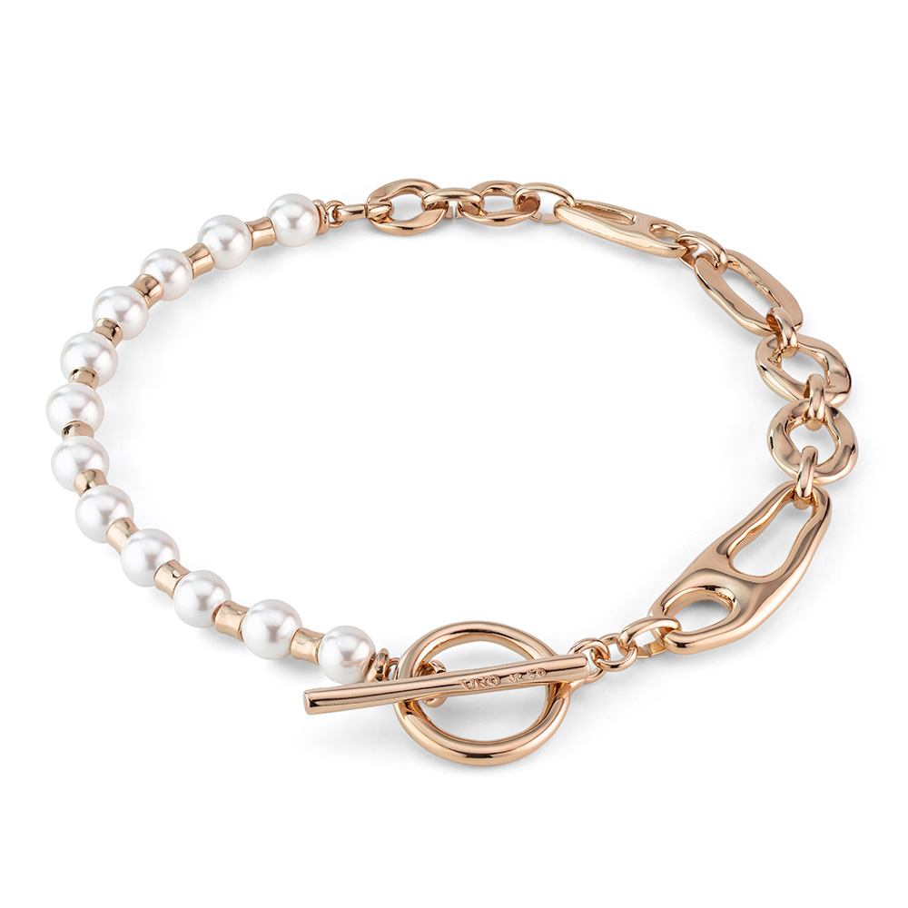 Ожерелье Pearl & Match с золотом