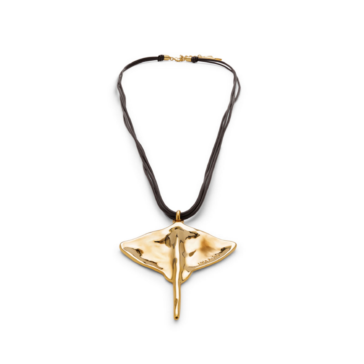 Ожерелье со скатом Ser Majestuosa, с золотом