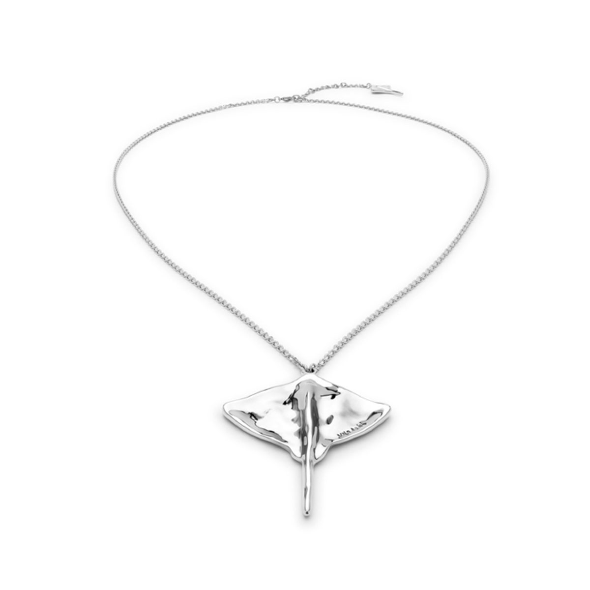 Ожерелье со скатом Ser Majestuosa, с серебром