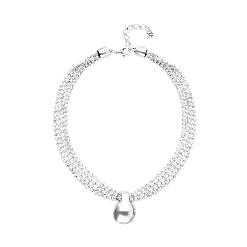 Колье Мотивы Gravity, с серебром