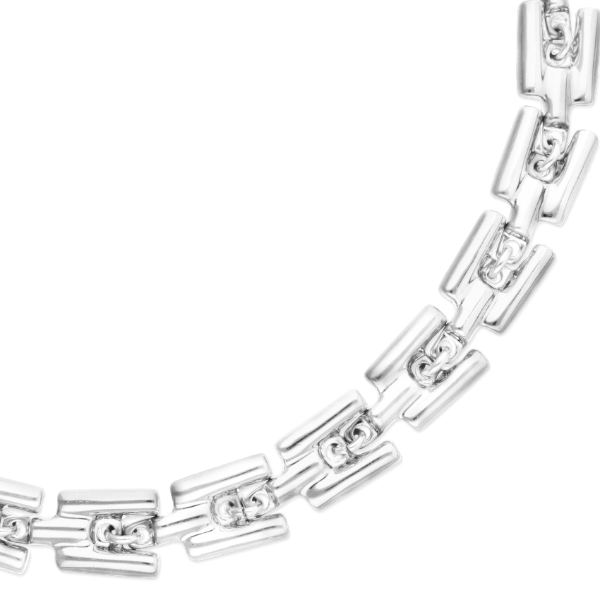 Ожерелье Звенья ROOTS, с серебром