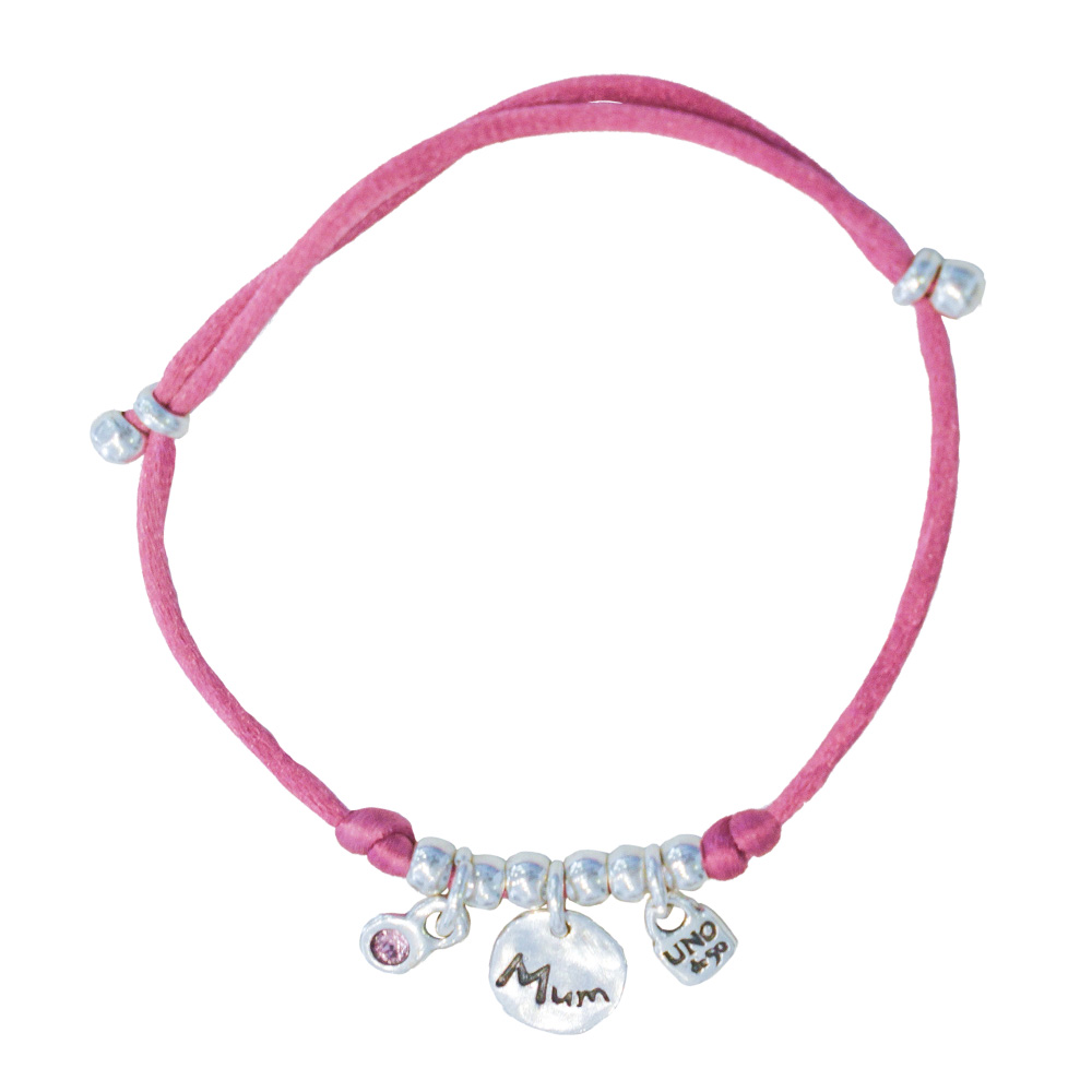 Браслет MUM, розовый