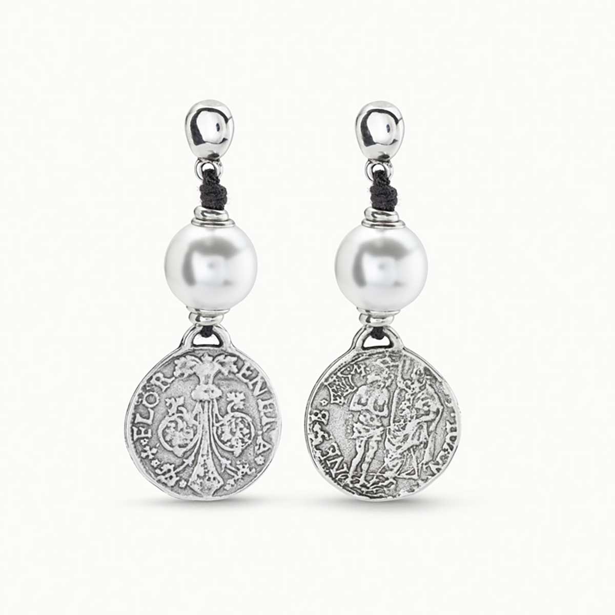 Серьги Alexandria с серебром