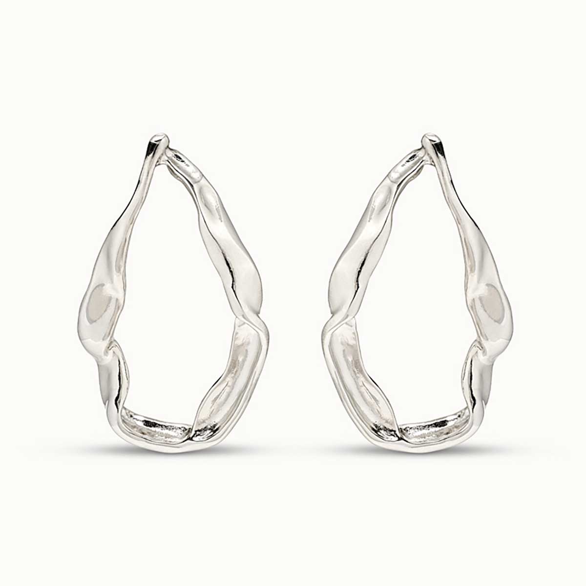 Серьги Tide с серебром