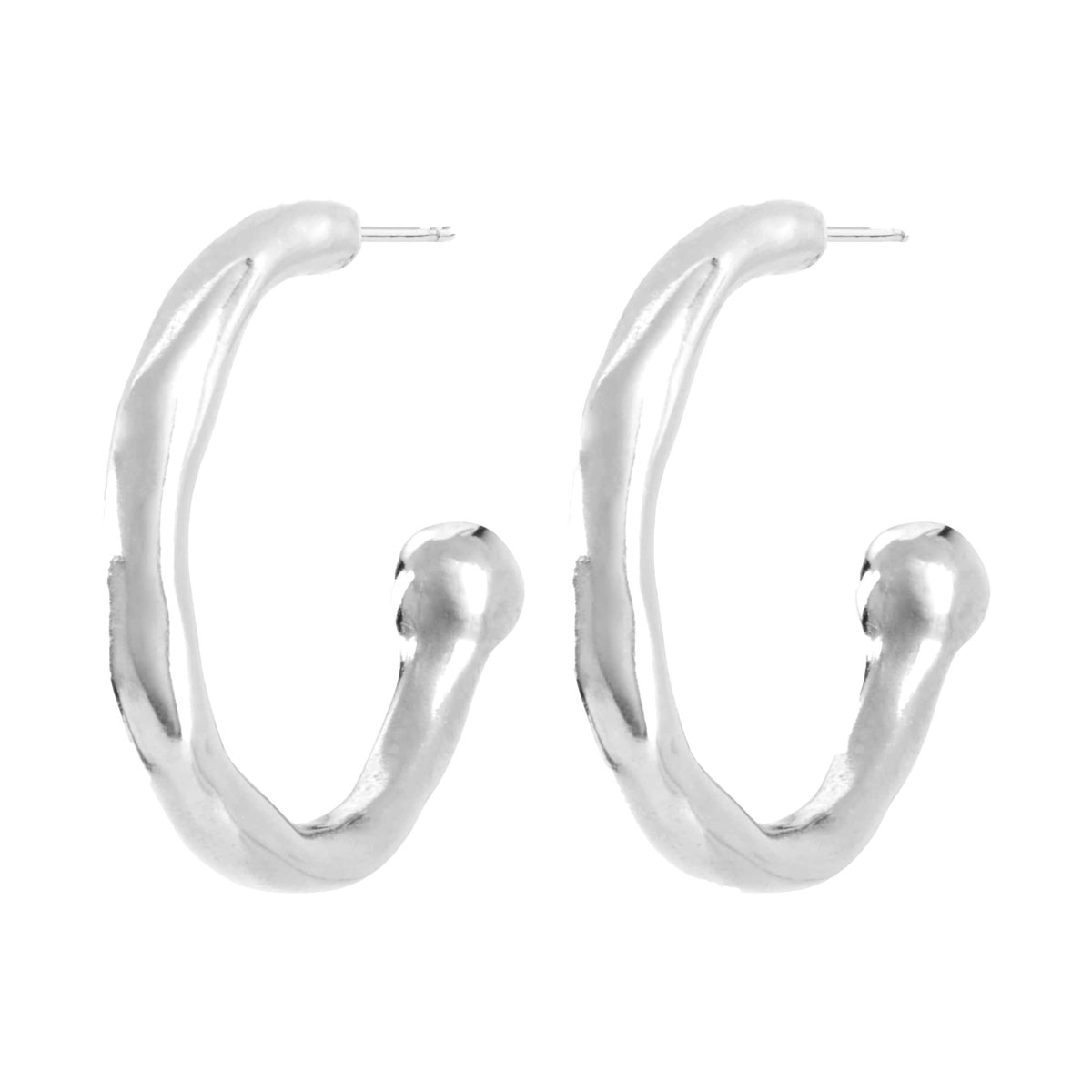 Серьги Pick 1 с серебром