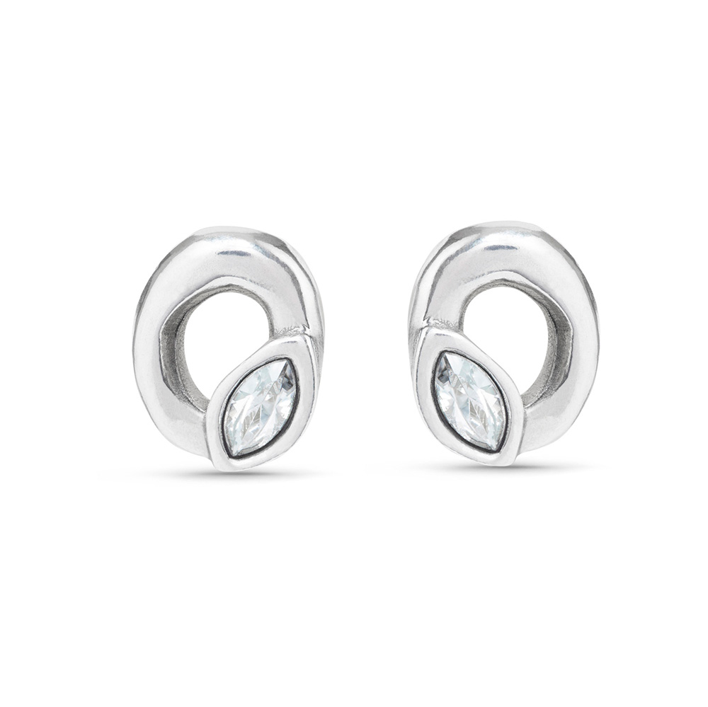 Серьги DETAILS с серебром