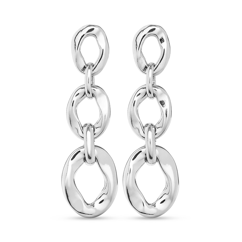 Серьги YOLO с серебром