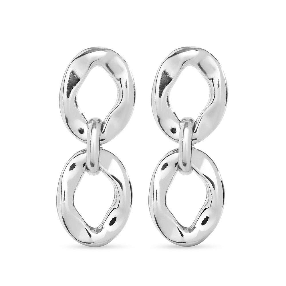 Серьги Groovy с серебром