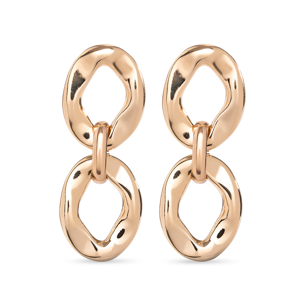 Серьги Groovy с золотом