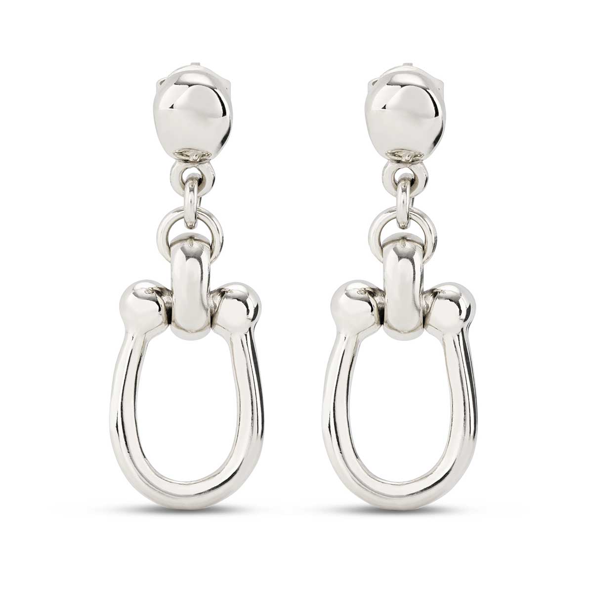 Серьги Serotonin с серебром