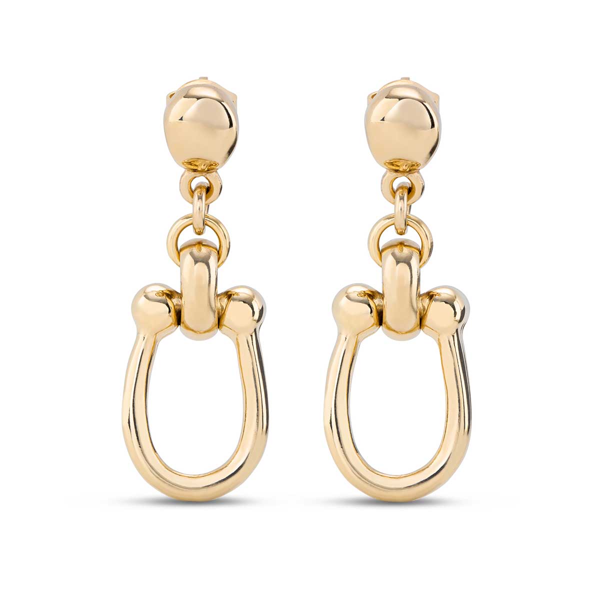 Серьги Serotonin с золотом