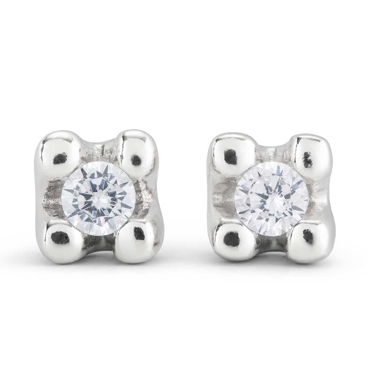 Серьги Cosmos с серебром