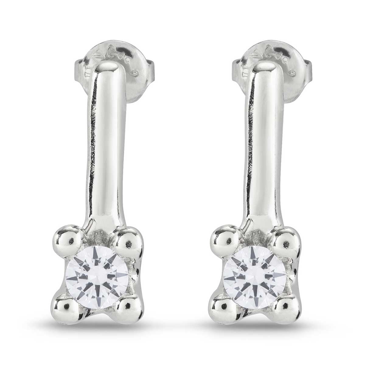 Серьги Divine с серебром