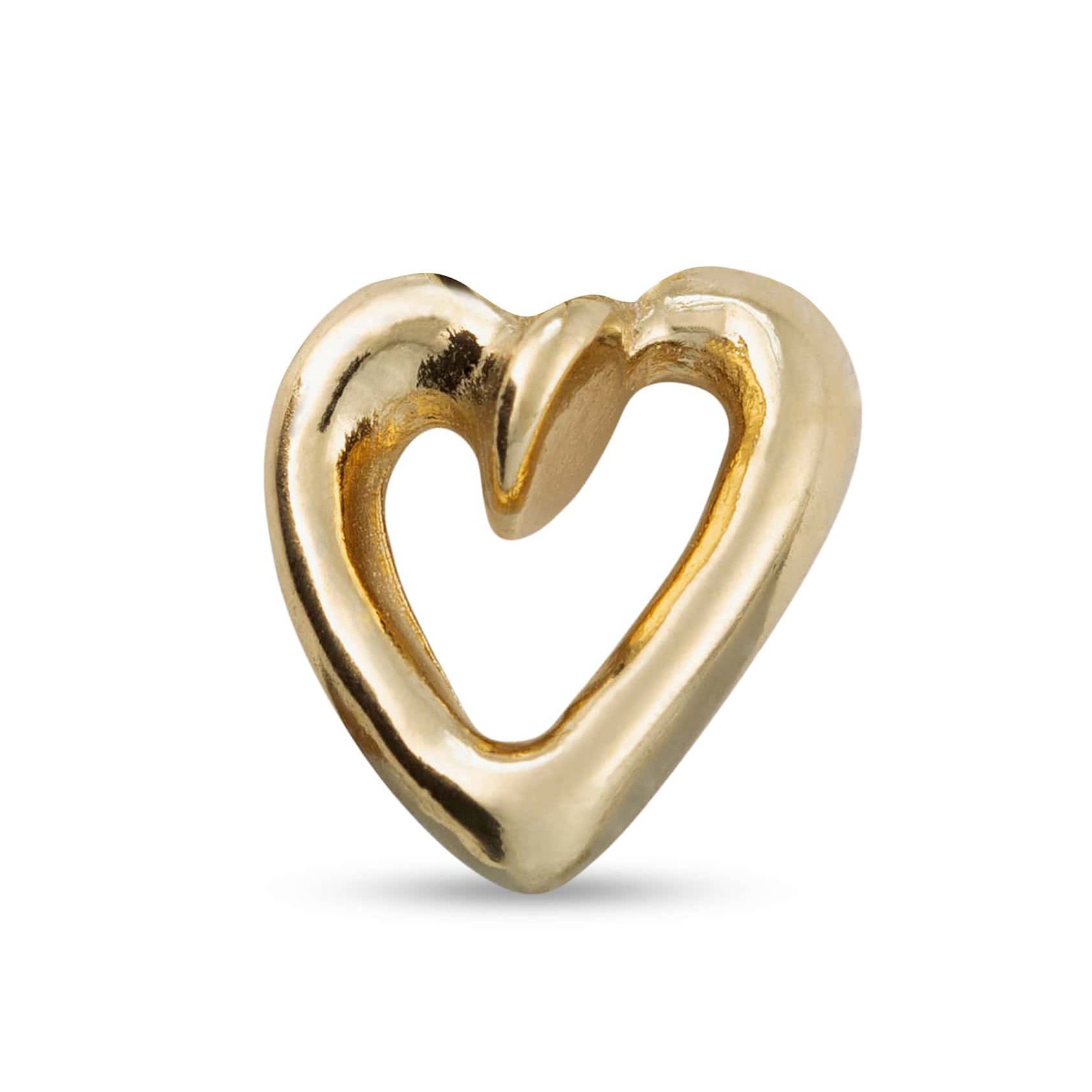 Моносерьга H´ART 2 с золотом