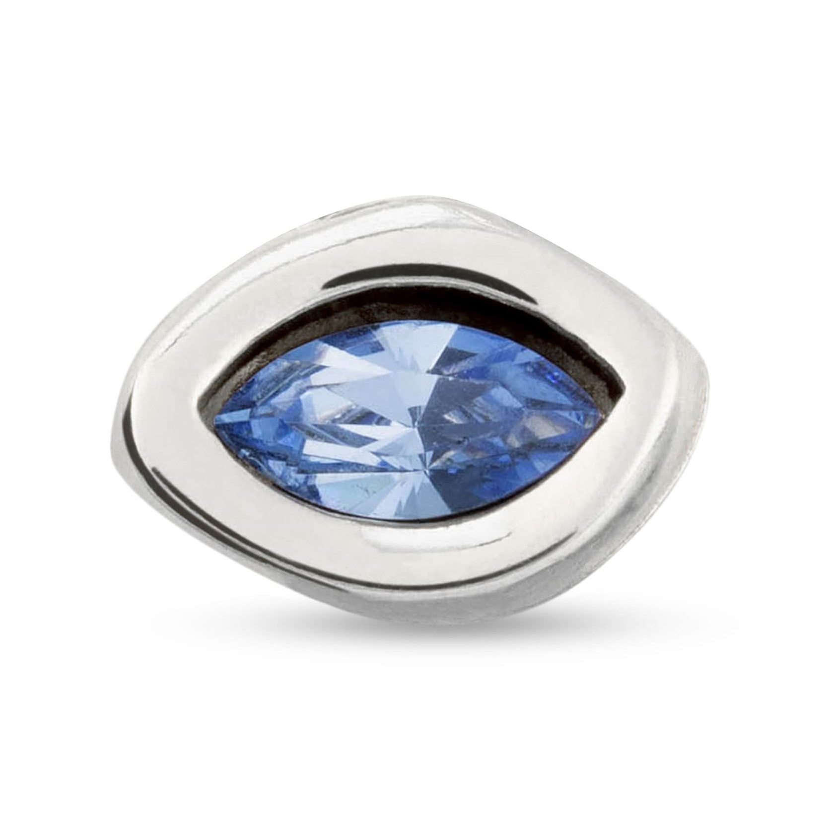 Моносерьга Leaky с серебром