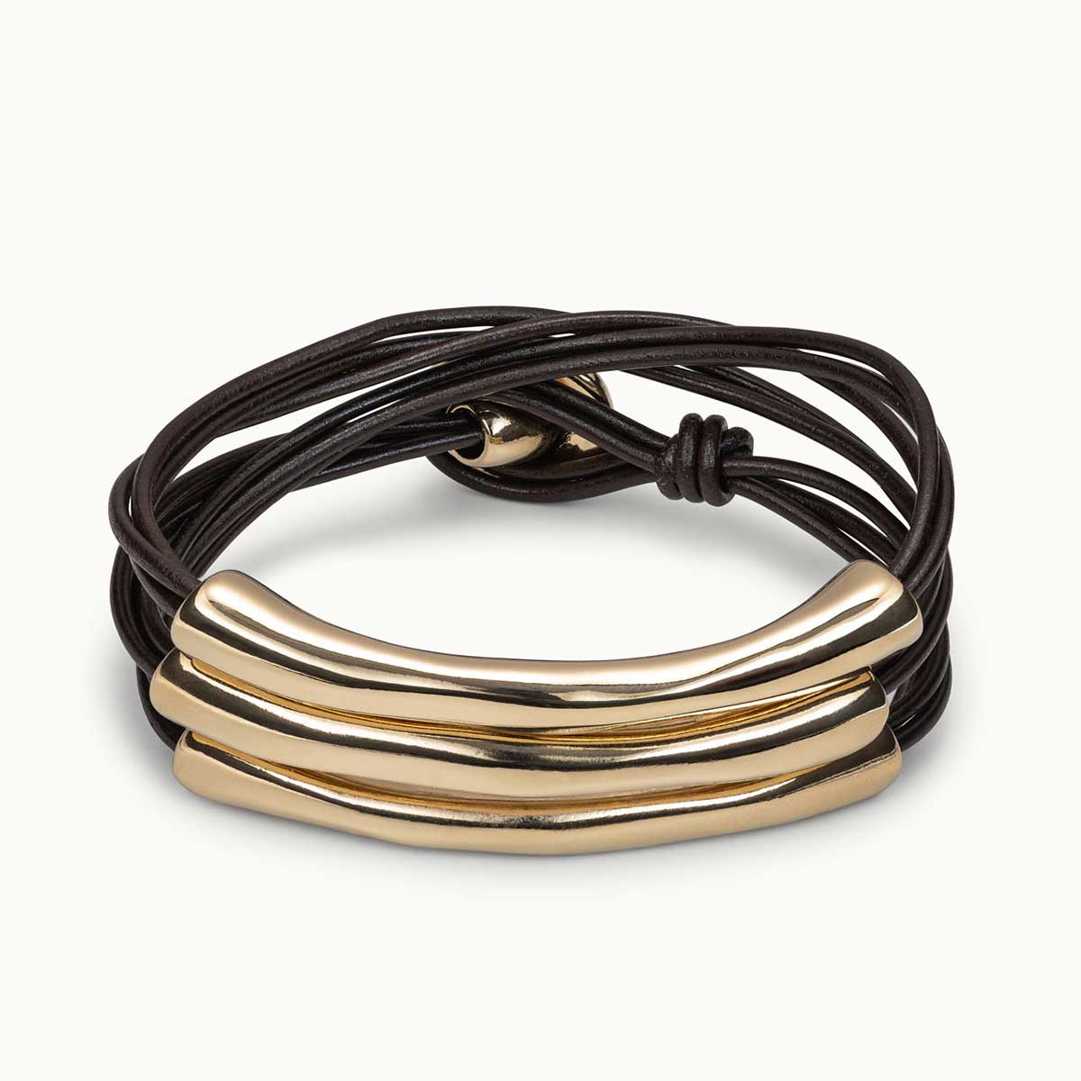 Браслет Not to be с золотом