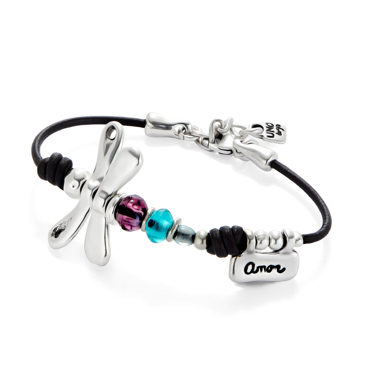 Кожаный браслет Ser Rebelde, с серебром