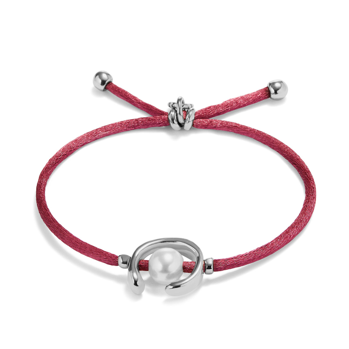 Браслет Ser Diferente, лиловый, с серебром