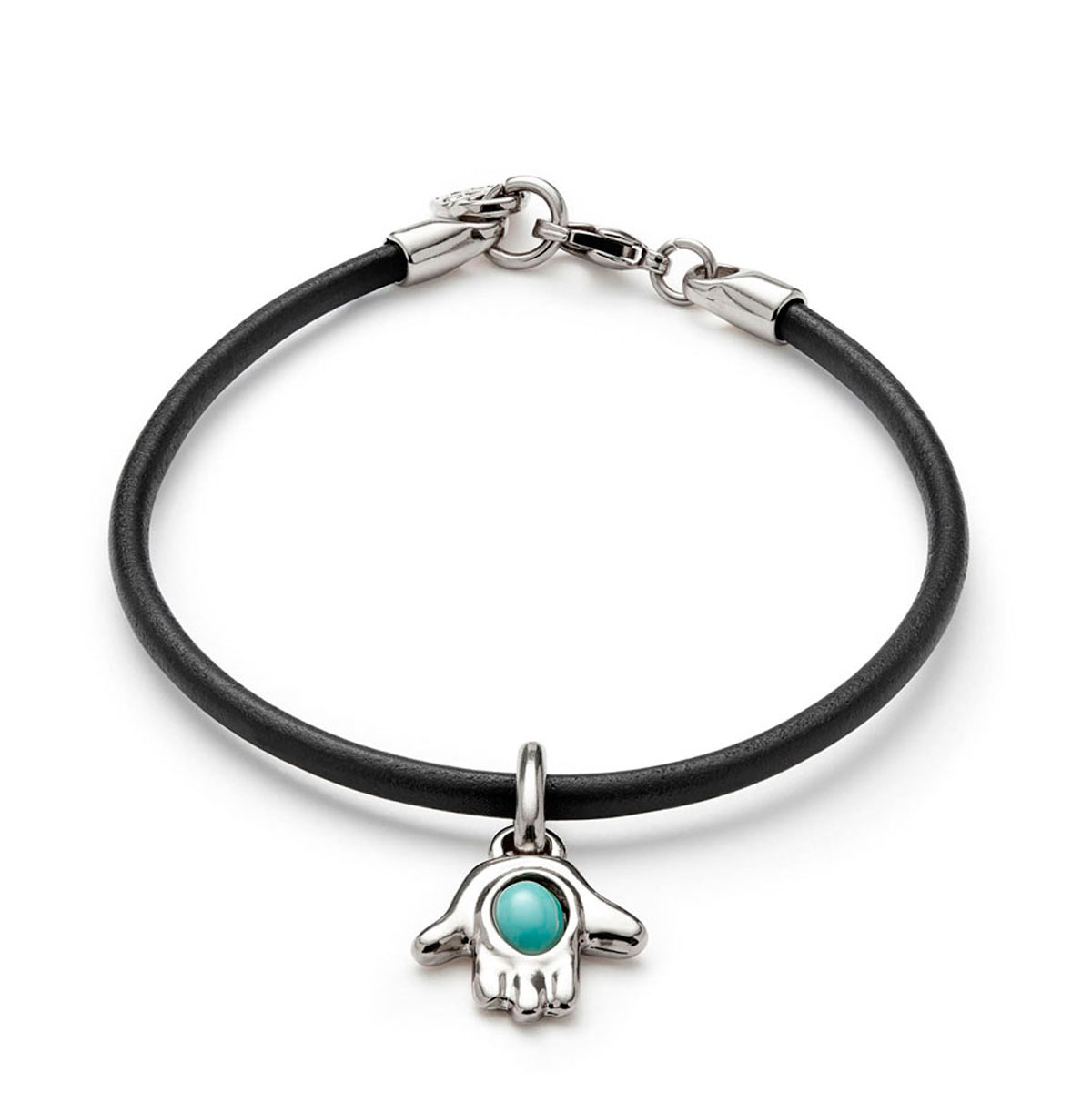 Кожаный браслет Ser Unico, с серебром