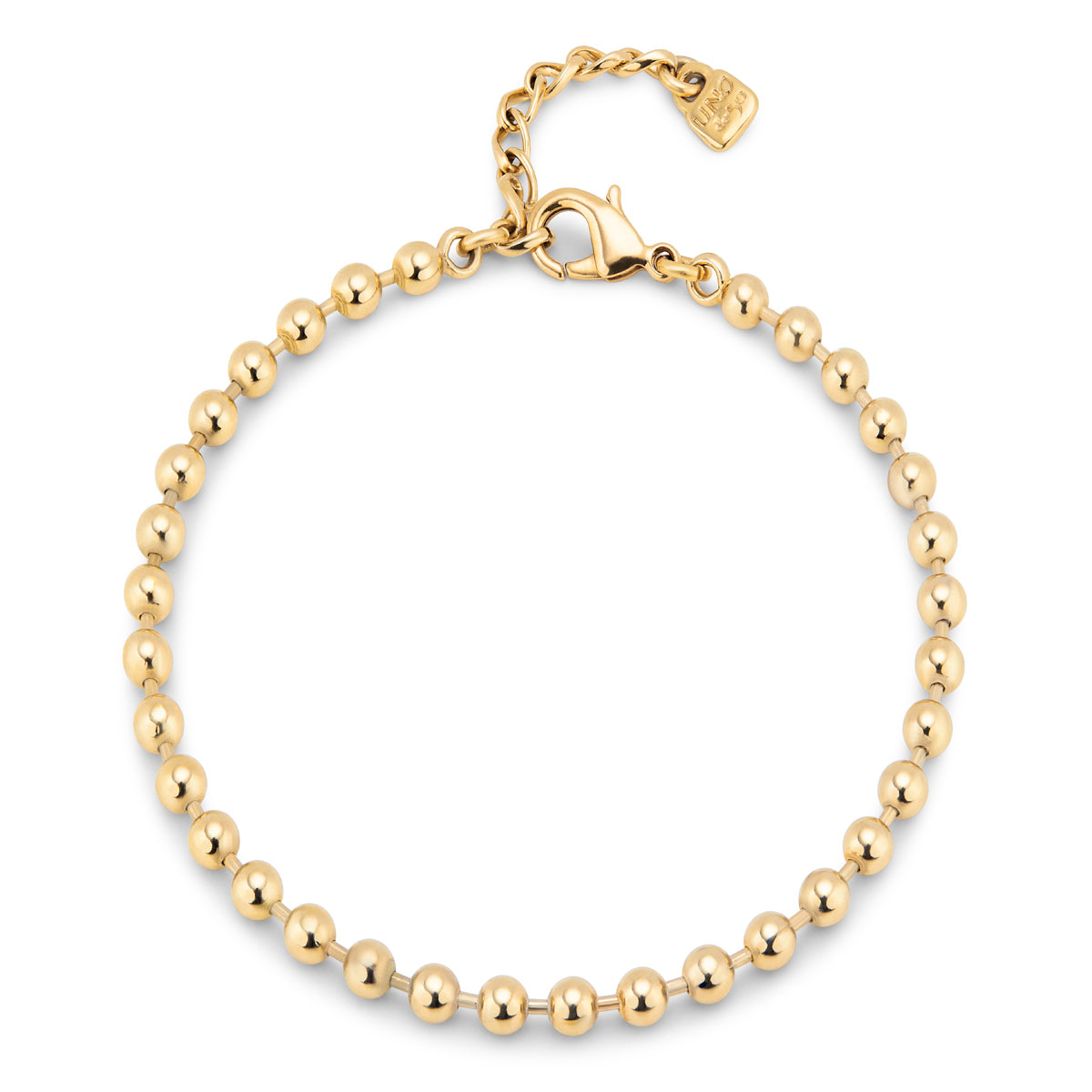 Браслет на ногу Emotions с золотом